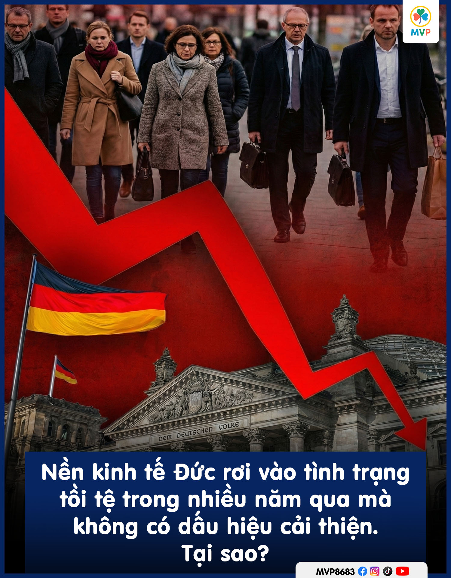 Nền công nghiệp Đức đối mặt với suy thoái và cắt giảm nhân sự