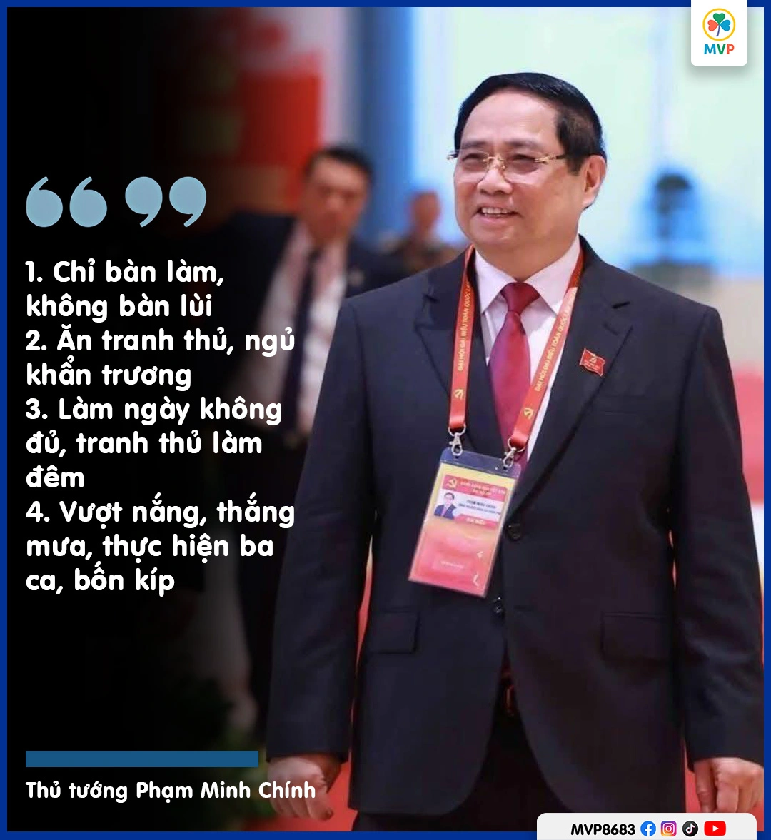 Thủ tướng Phạm Minh Chính phát biểu chỉ đạo với phong cách quyết liệt