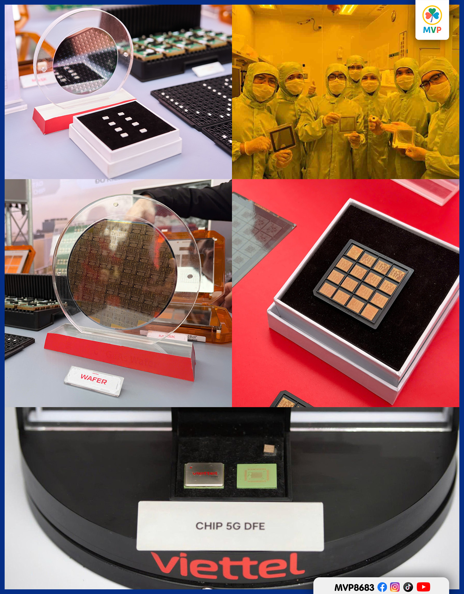 Mô hình kỹ thuật nhà máy sản xuất chip bán dẫn Fab của Viettel